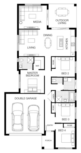 Aurora Eston 21 house and land package