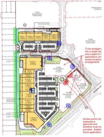Approved plans for the precinct.